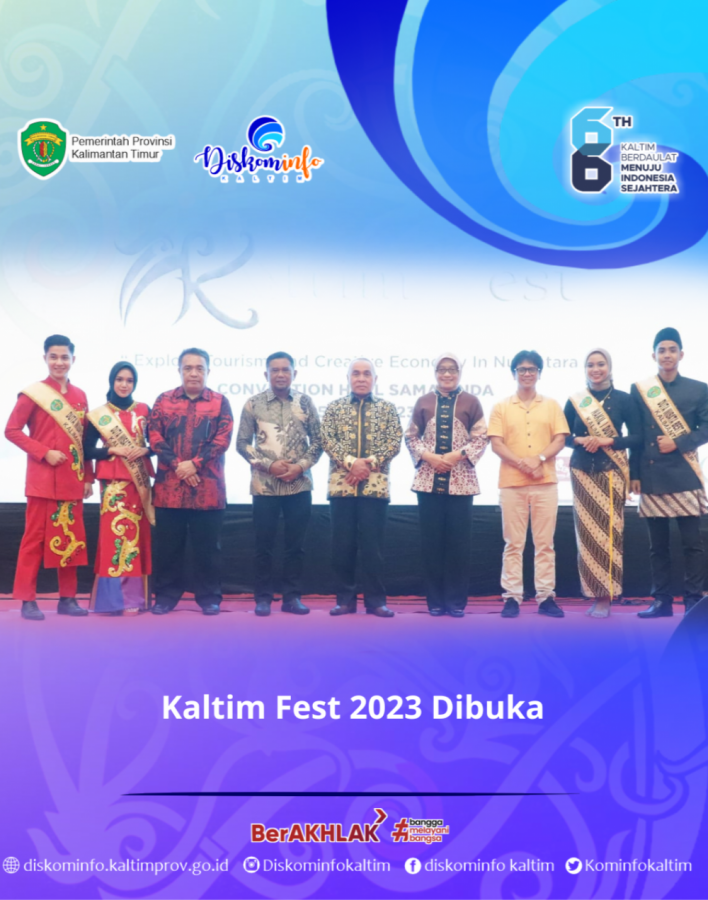 Isran Noor Resmi Buka Kaltim Fest 2023 