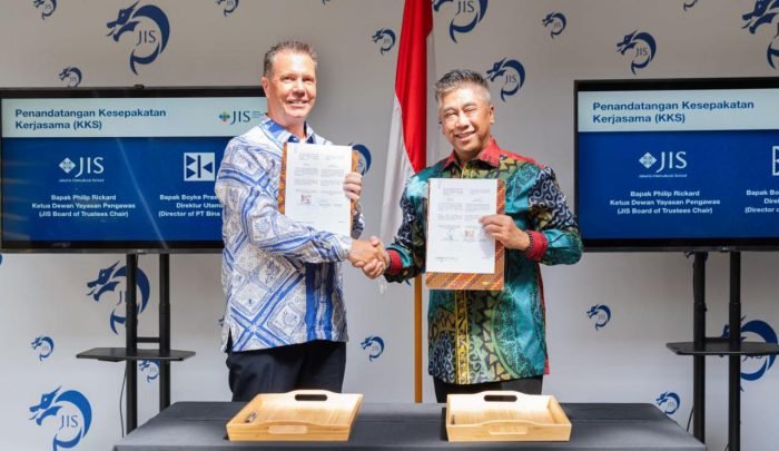 Jakarta Intercultural School (JIS) kerja sama dengan PT Bina Karya (Persero) akan bangun sekolah bertaraf internasional di Ibu Kota Nusantara.  Foto: BorneoFlash.com/Ist.