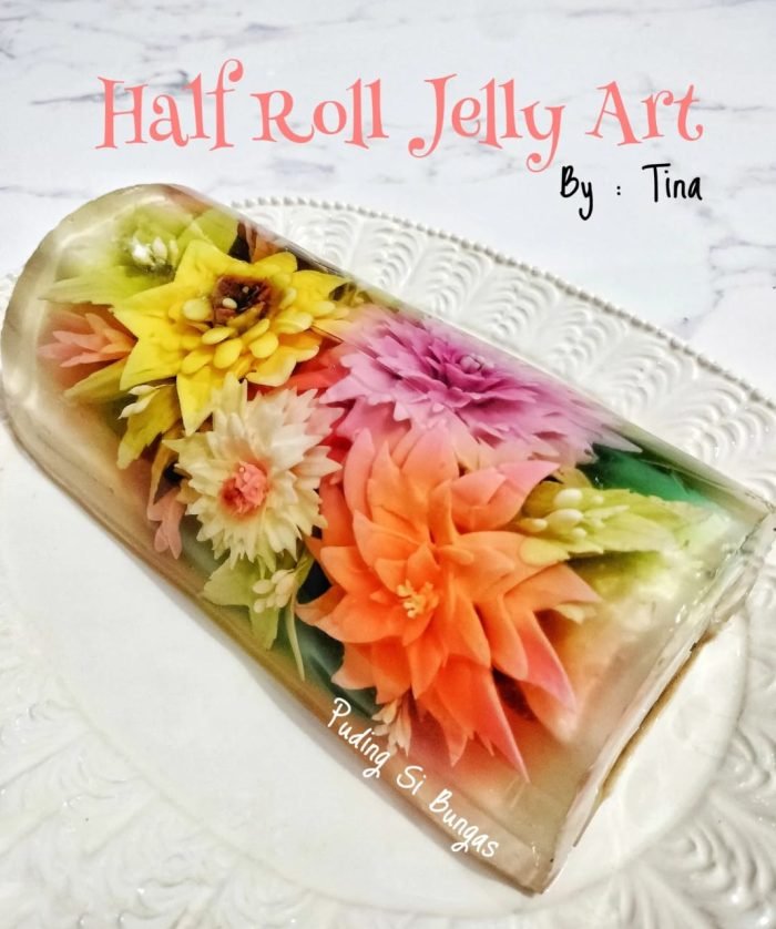 Jelly Art karya Tina Puding si Bungas. Foto: BorneoFlash.com/Ist.