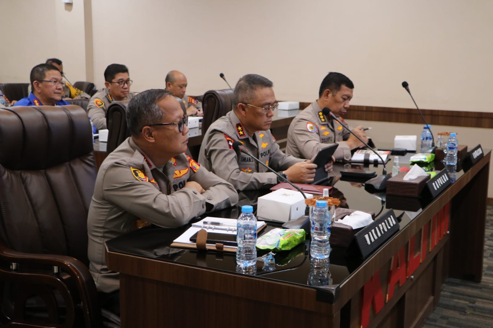 Kapolda Kaltim Hadiri Peluncuran Program Quick Wins Presisi Triwulan III 2023 Secara Virtual