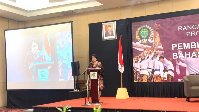 Ketua Panitia Khusus Pembahas Rancangan Perda, Veridiana Huraq Wang. Foto: BorneoFlash.com/Niken Sulastri.