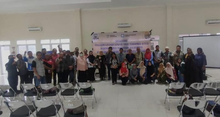 Ketua RT Se Kelurahan Graha Indah Ikuti Sosialisasi Program L2T2 di Kelurahan Graha Indah pada hari Rabu (27/7/2023). Foto: BorneoFlash.com/Niken Sulastri.