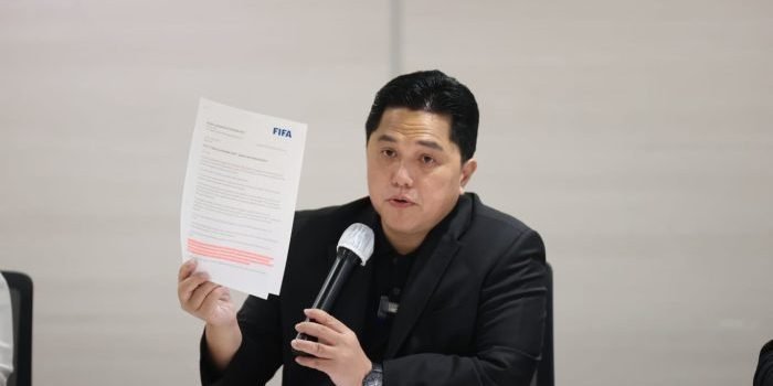 Ketua Umum PSSI Erick Thohir. Foto: HO/pssi.org.