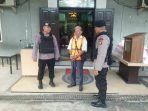 Kompi 3 Batalyon A Pelopor, telah melaksanakan kegiatan patroli gereja sebagai bagian dari upaya untuk meningkatkan keamanan dan kenyamanan dalam pelaksanaan ibadah di beberapa gereja di wilayah Balikpapan, Minggu (30/07/2023). Foto: HO/Humas Polda Kaltim.