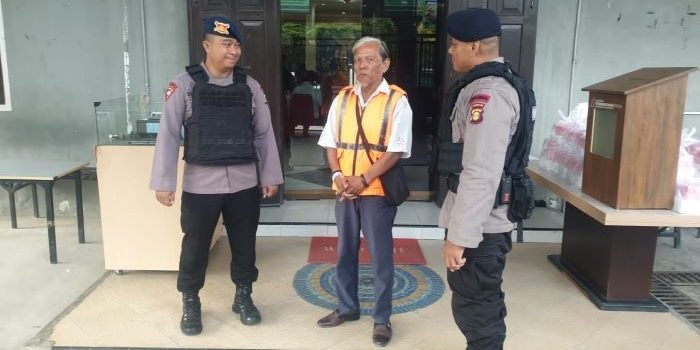 Kompi 3 Yon A Pelopor Patroli Gereja di Balikpapan, Berikan Perlindungan dan Rasa Aman bagi Jemaat