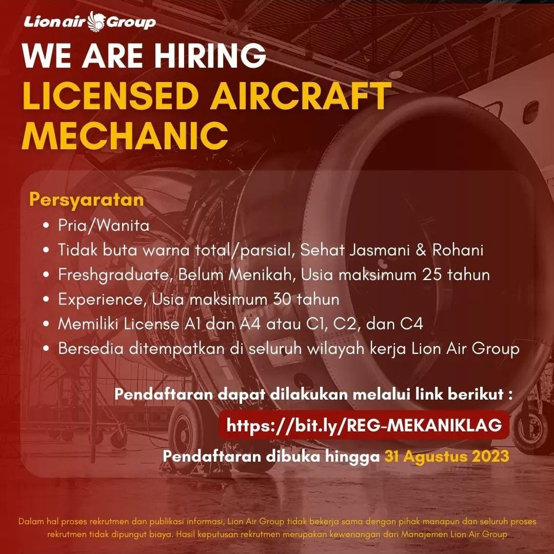 Lowongan Kerja Teknisi