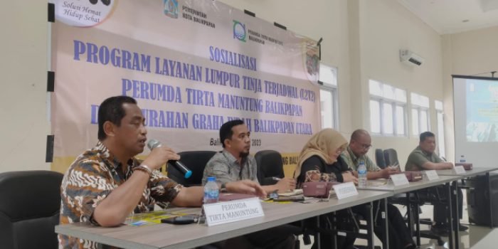 PTMB melaksanakan Sosialisasi Program L2T2 kepada puluhan Ketua RT se Kelurahan Graha Indah, Balikpapan Utara. Rabu (27/7/2023). Foto: BorneoFlash.com/Niken Sulastri.