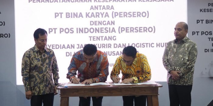 Pos Indonesia Jadi Penyedia Jasa Kurir dan Logistic Hub Pertama di IKN