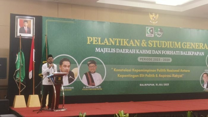Presidium MW KAHMI Kaltim, Dr Murjani Zuhri. Foto: BorneoFlash.com/Niken Sulastri.