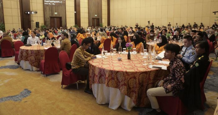Seminar dan Diskusi Nasional Akselerasi Peningkatan Sumber Daya Manusia sebagai Wujud Pembangunan Manusia di Ibu Kota Nusantara, yang berlangsung di Ballroom Hotel Novotel, Selasa (11/7/2023). Foto: BorneoFlash.com/Ist.