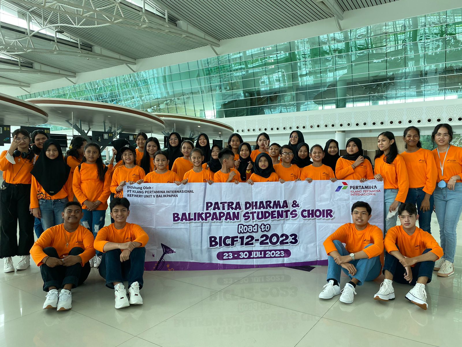 Mohon Doa dan Dukungannya, Patra Dharma &amp; Balikpapan Students Choir Ikuti Bali International Choir Festival 2023