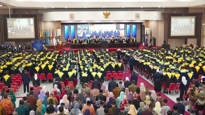 Wisuda Universitas Brawijaya (UB), Sabtu (15/7/2023)/Foto: Istimewa (dok. UB)