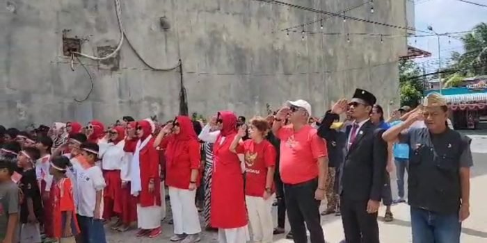 Suwanto Bangga dengan Warga RT 68 dan RT 69 Gunung Sari Ilir, Gelar Upacara Bendera HUT RI ke 78