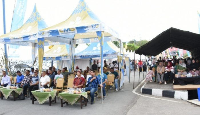 Korem 091/ASN Gelar acara Festival Kuliner Empek-Empek Palembang di Makorem 091/ASN Jalan Gajah Mada, Senin (14/8/2023). Foto: BorneoFlash.com/Ist.