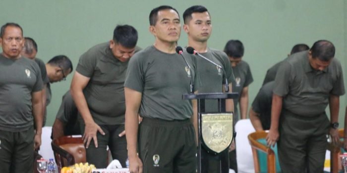 Rayakan Hari Kemerdekaan RI ke 78, Kodam VI/Mulawarman Gelar Pertandingan Bulu Tangkis Antar Pelajar 