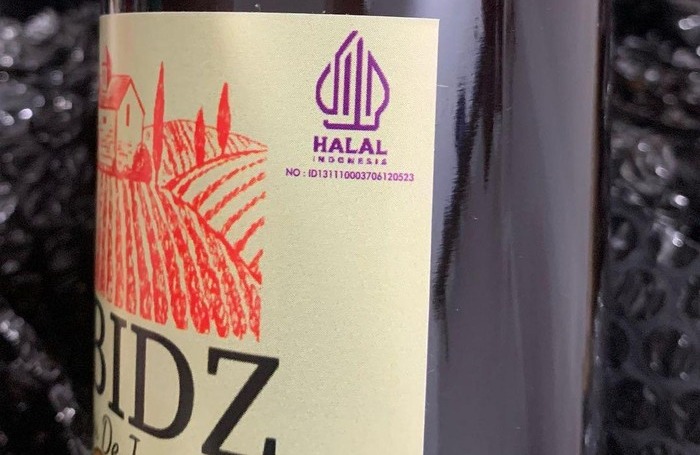 Nabidz, minuman yang sempat viral karena disebut 'wine halal'. Foto: IST/Instagram.