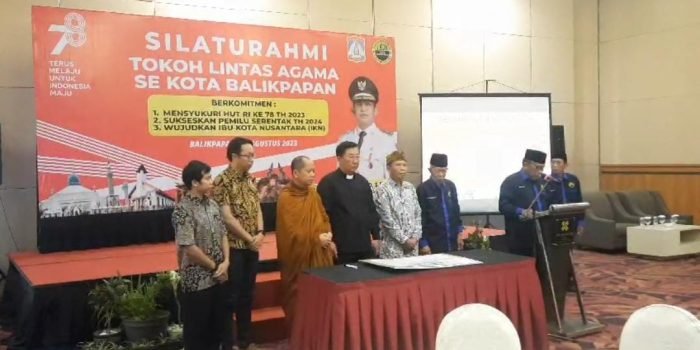 Ini Komitmen Bersama Tokoh Lintas Agama Se Kota Balikpapan