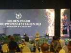 Penghargaan Bergengsi SIWO Award PWI Pusat VI Tahun 2023 Berlangsung di Ballroom Novotel Balikpapan, Senin (28/8/2023). Foto: BorneoFlash.com