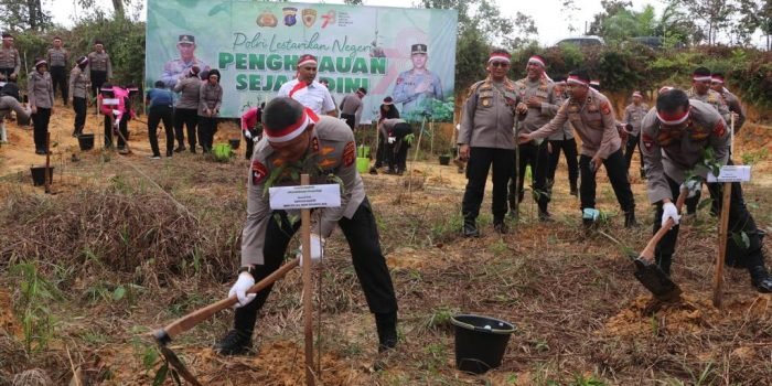 Polda Kaltim Sukseskan Program Polri dalam Mewujudkan Kesadaran Pelestarian Lingkungan Sejak Usia Dini