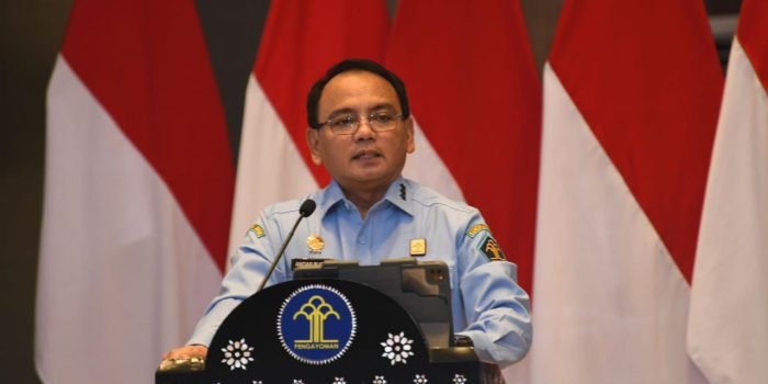 Sekretaris Jenderal Kementerian Hukum dan Hak Asasi Manusia, Komjen Pol. Andap Budhi Revianto. Foto: BorneoFlash.com/Ist.