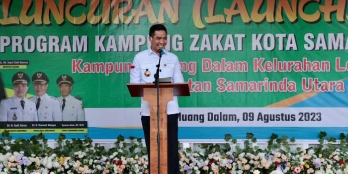 Mengentaskan Kemiskinan Berbasis 3T, Andi Harun Kembali Launching Program Kampung Zakat Muang Dalam
