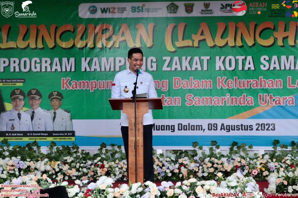 Mengentaskan Kemiskinan Berbasis 3T, Andi Harun Kembali Launching Program Kampung Zakat Muang Dalam