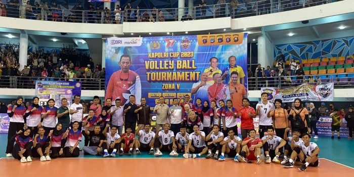 Kemenangan Gemilang Tim Voli Kaltim di Turnamen Bola Voli Kapolri Cup 2023 Zona V Kalimantan di Balikpapan