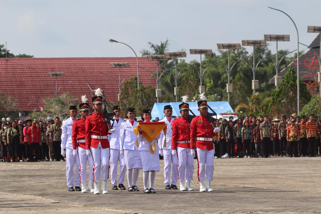 Peringatan Upacara Kemerdekaan RI Ke-78 Tahun di Kutai Barat