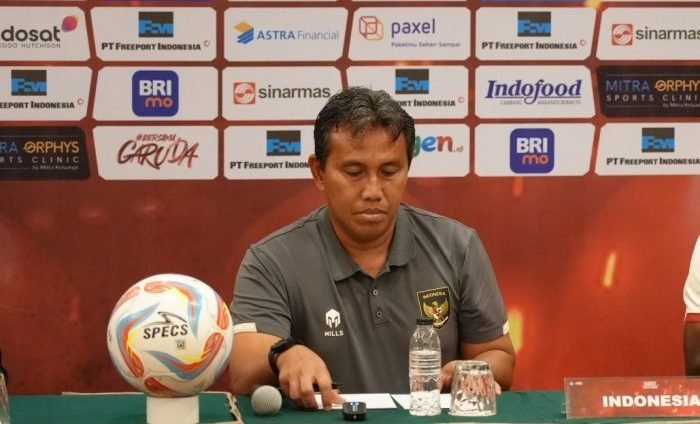 Pelatih Tim U-17 Indonesia, Bima Sakti. Foto: HO/pssi.org.