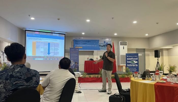 Aruna, pionir integrated fisheries commerce di Indonesia, mengadakan Rapat Pemangku Kepentingan Program Perbaikan Perikanan komoditas Rajungan di Kaltim, yang diselenggarakan pada tanggal 20-21 September 2023 di Balikpapan. Foto: BorneoFlash.com/Ist.