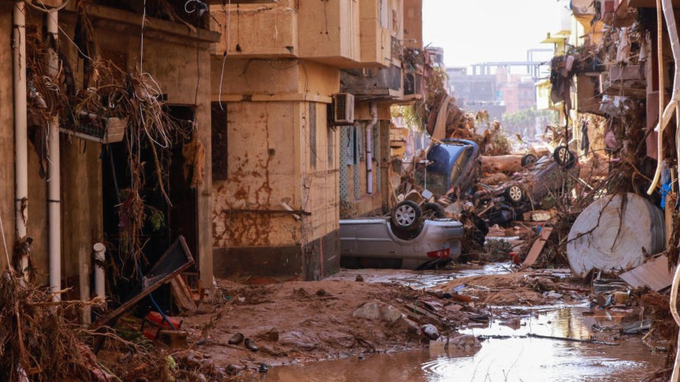 Bagaikan Tsunami, Banjir Bandang Hantam Libya 2.300 Orang Tewas