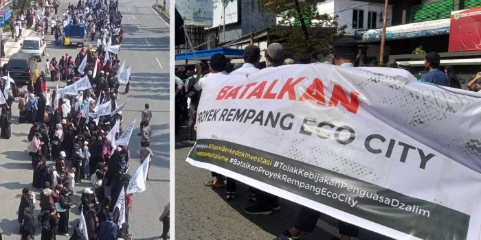 Gejolak di Pulau Rempang, Berikut 4 Pernyataan Sikap Forum Umat Islam Balikpapan dalam Aksi Damai 