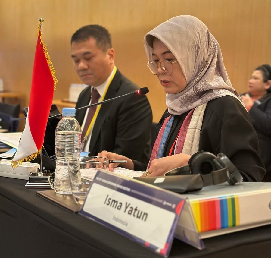Ketua Badan Pemeriksa Keuangan (BPK) RI, Isma Yatun di Pertemuan ke-59 Pengurus Organisasi Lembaga Pemeriksa se-Asia atau Governing Board Asian Organization of Supreme Audit Institutions (GB ASOSAI). Foto: HO.