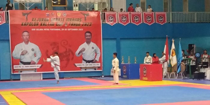 Kejurda Karate Inkanas Kapolda Kaltim Cup II Tahun 2023 Diikuti 366 Peserta Se Kaltim