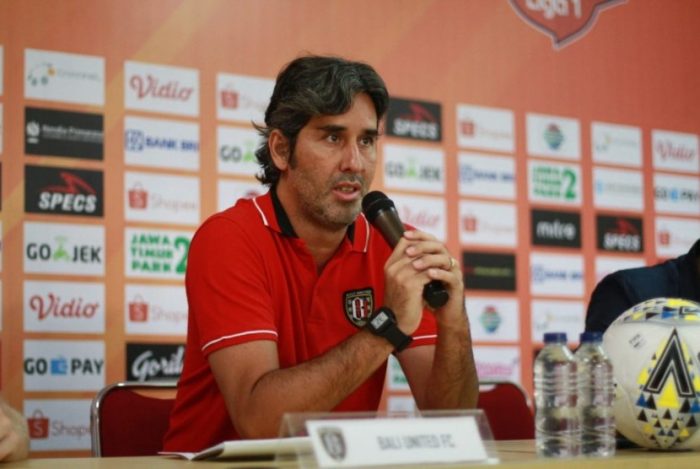 Pelatih Bali United Stefano Cugurra. Foto: HO/ligaindonesiabaru