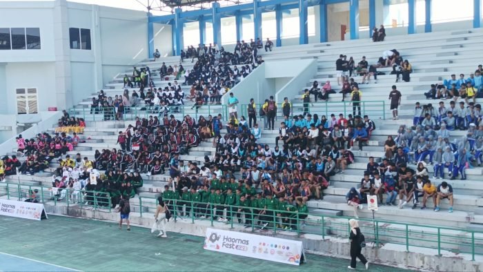 Pembukaan Hari Olahraga Nasional (Haornas)  Fest Tahun 2023 di Balikpapan Tennis Stadium, Jumat, (01/8/2023). Foto: BorneoFlash.com/Niken Sulastri.