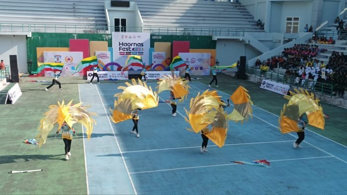 Haornas Fest Tahun 2023 digelar dalam rangka Peringati Hari Olahraga Nasional Ke-40 Tahun 2023. Foto: BorneoFlash.com/Niken Sulastri.