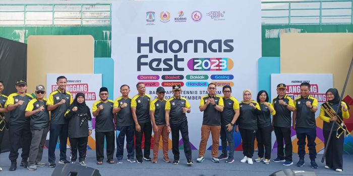 Haornas Fest Tahun 2023 Resmi Dibuka, Hadirkan Delapan Cabang Olahraga 