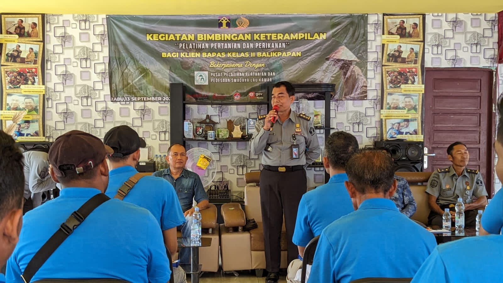 Bapas Balikpapan Laksanakan Pelatihan Pertanian dan Perikanan Bagi 15 Klien Pemasyarakatan