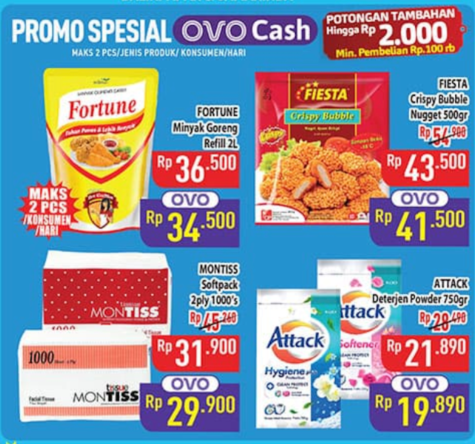 Promo Spesial Ovo Cash Hypermart Periode 19-21 September