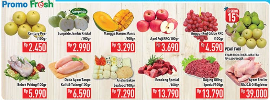 Promo Fresh dari Hypermart Balikpapan- Samarinda 19-21 September 2023