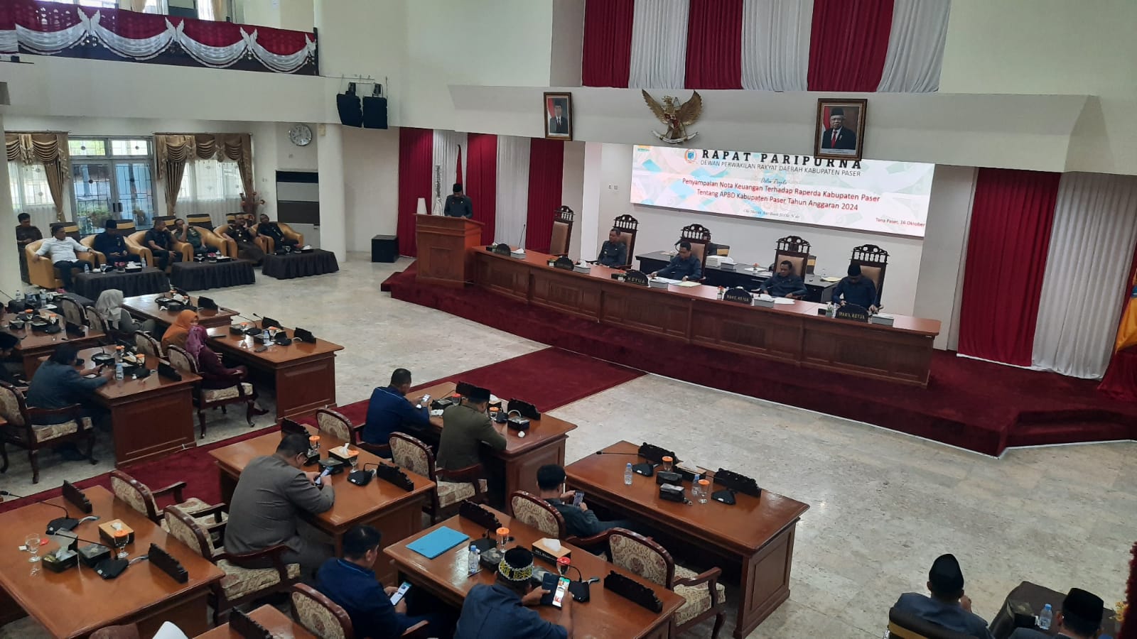 Fraksi PDI Perjuangan DPRD Paser Cermati Penurunan Proyeksi Pajak dan Retribusi Daerah APBD 2024