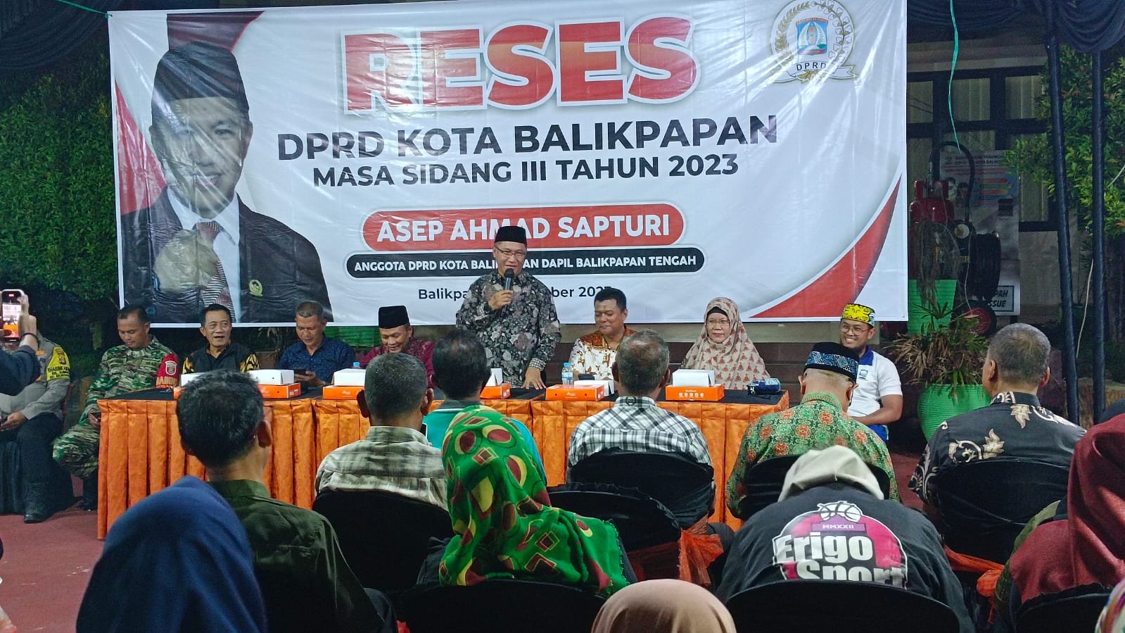 Asep Ahmad Gelar Reses di Kelurahan Sumber Rejo