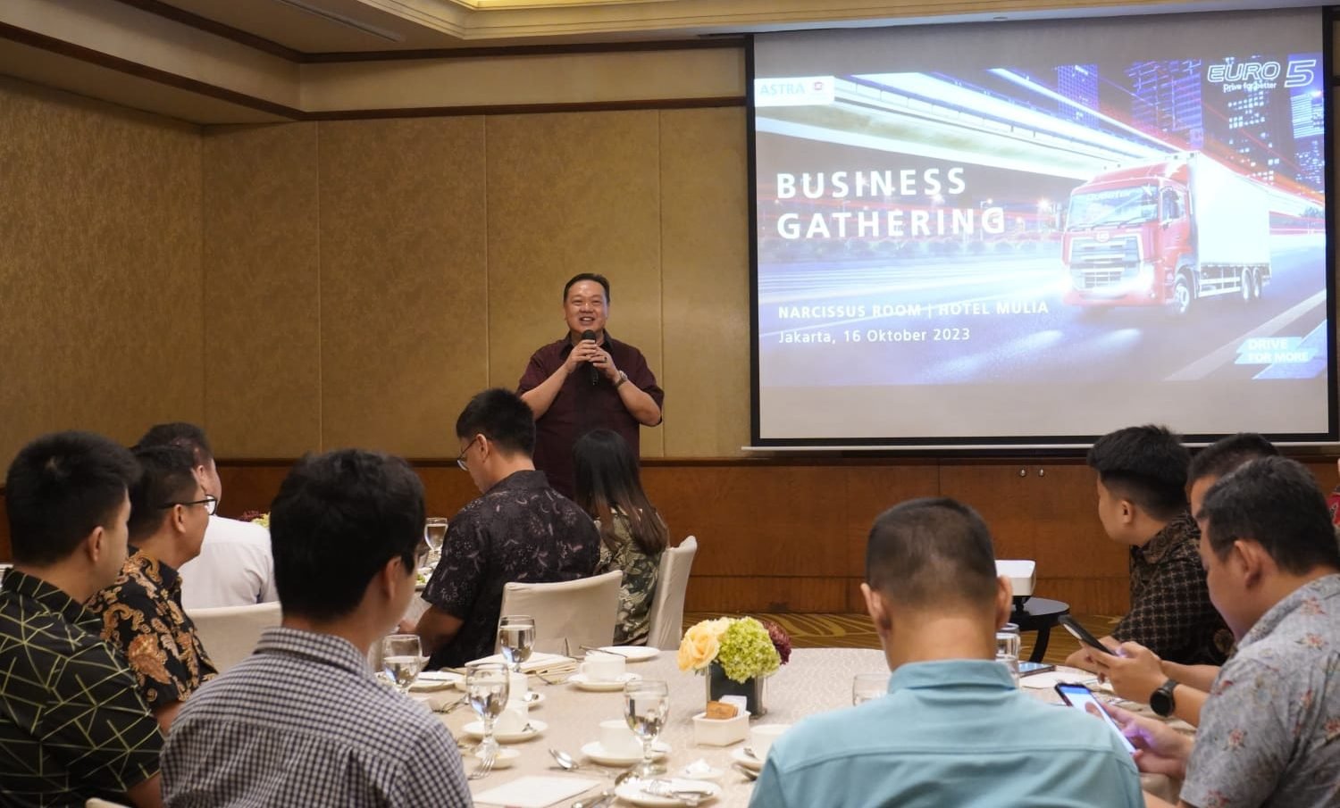 Chief Executive Astra UD Trucks, Winarto Martono. Foto: BorneoFlash.com/Ist.