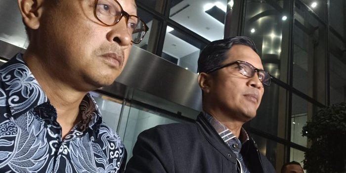 Febri Diansyah (kanan) dan Rasamala Aritonang (kiri). Foto: IST/Detik/RAM