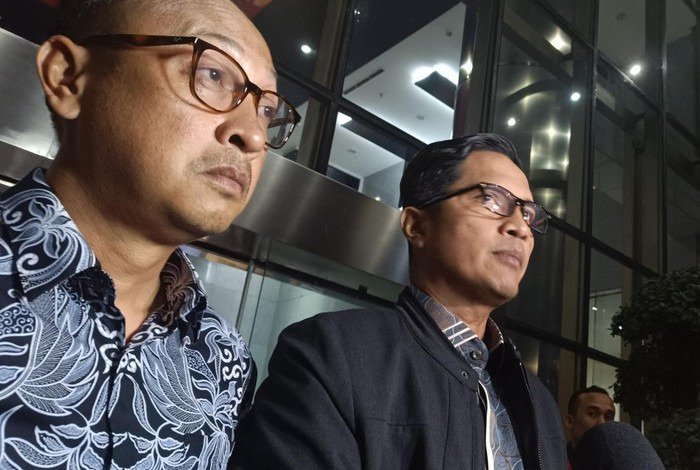 Febri Diansyah (kanan) dan Rasamala Aritonang (kiri). Foto: IST/Detik/RAM