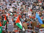 Gelombang Protes Pro-Palestina Pecah di Berbagai Penjuru Dunia. Foto: REUTERS/Hannah McKay.