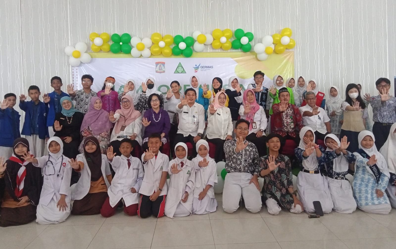 Jambore Usaha Kesehatan Sekolah (UKS) Tingkat Kota Balikpapan, di Lantai 8 Gedung Parkir, pada hari Rabu (4/10/2023). Foto: BorneoFlash.com/Niken Sulastri.