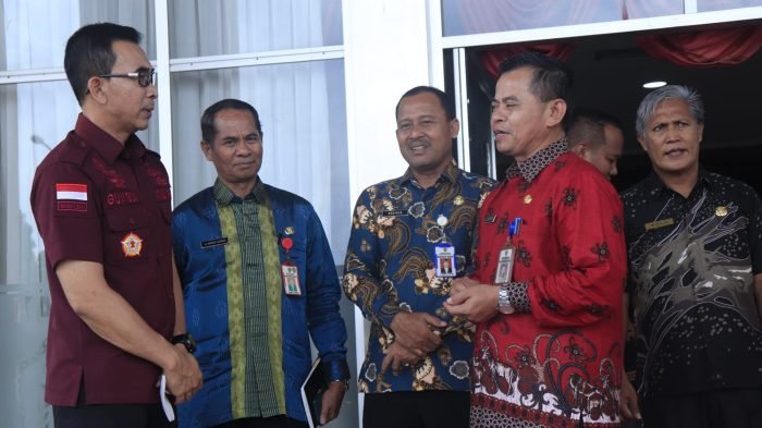 Kemenkumham Kaltim melaksanakan kunjungan kerja di Kabupaten Penajam Paser Utara, pada hari Kamis, (05/10/2023). Foto: BorneoFlash.com/Ist.