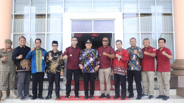Kakanwil Kemenkumham, Gun Gunawan beserta jajaran melaksanakan kunjungan kerja di Kabupaten Penajam Paser Utara, pada hari Kamis, (05/10/2023). Foto: BorneoFlash.com/Ist.
